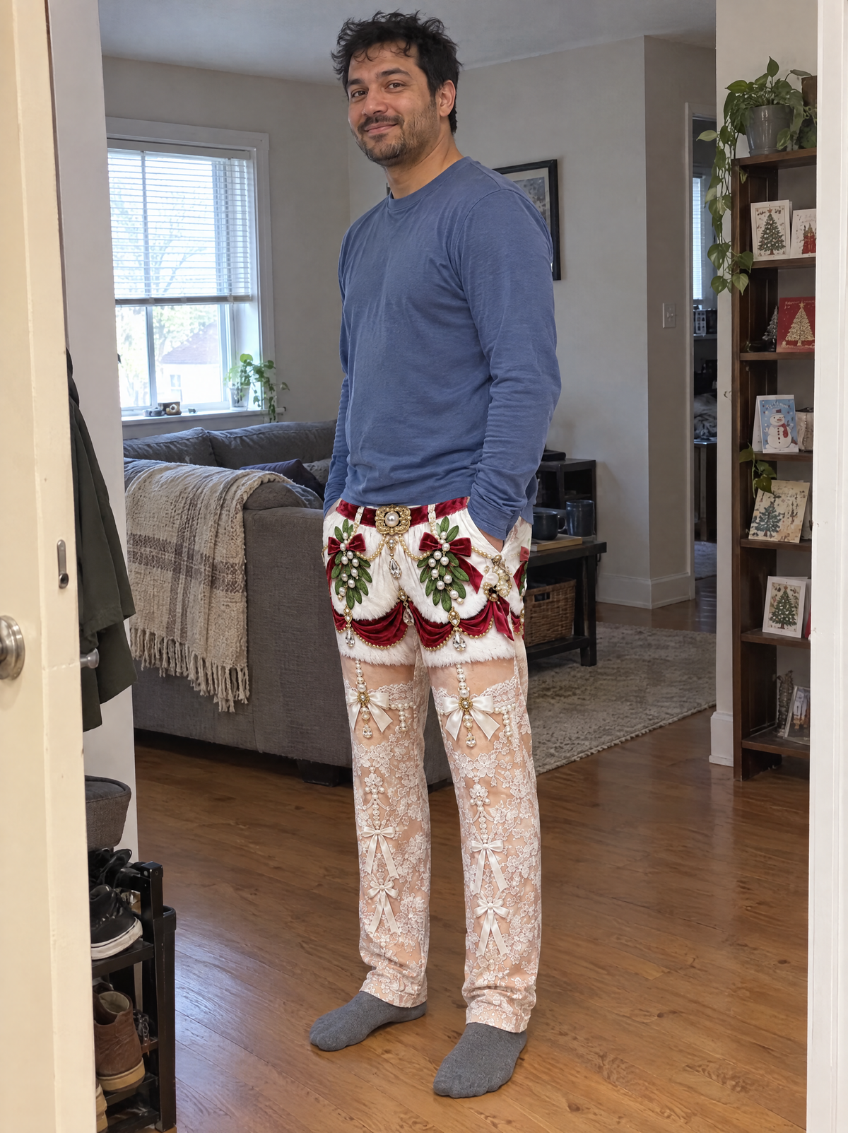 AI-created Bare Pajamas lifestyle scene 3
