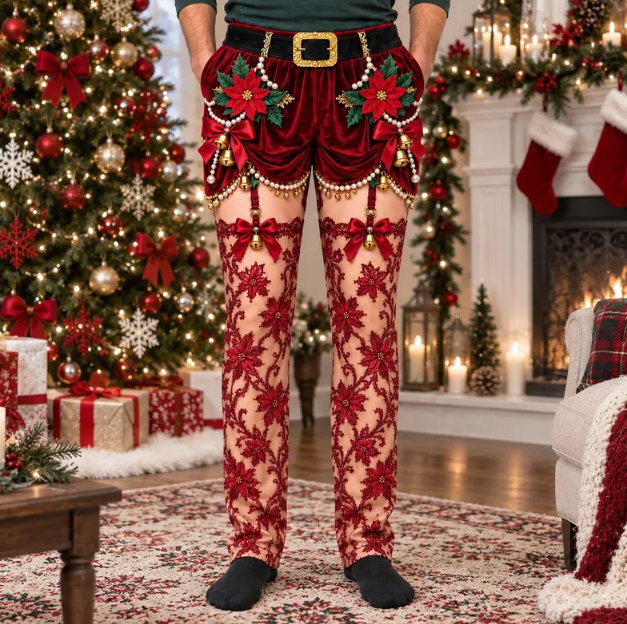 Bare Pajamas — Santa Red